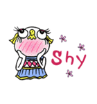 somsri monster (ver.english)（個別スタンプ：4）