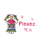 somsri monster (ver.english)（個別スタンプ：33）
