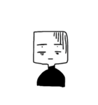 しかくい君（個別スタンプ：7）