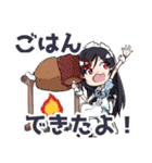 メイドのいちかちゃんスタンプ2（個別スタンプ：2）