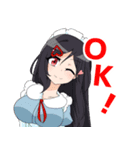 メイドのいちかちゃんスタンプ2（個別スタンプ：3）