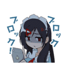 メイドのいちかちゃんスタンプ2（個別スタンプ：20）