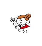 どたばたチビタムちゃん（個別スタンプ：1）