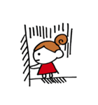 どたばたチビタムちゃん（個別スタンプ：8）