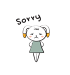 lovely rabbit pop！ pop！（個別スタンプ：2）