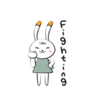 lovely rabbit pop！ pop！（個別スタンプ：7）