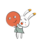 lovely rabbit pop！ pop！（個別スタンプ：8）