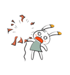 lovely rabbit pop！ pop！（個別スタンプ：10）