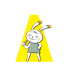 lovely rabbit pop！ pop！（個別スタンプ：34）