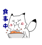 ネコじゃないホッキョクギツネ（個別スタンプ：7）