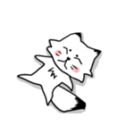 ネコじゃないホッキョクギツネ（個別スタンプ：38）