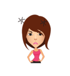 Beauty Girl（個別スタンプ：6）
