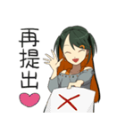 おやさいガール かぼちゃせんぱい（個別スタンプ：4）