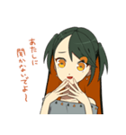 おやさいガール かぼちゃせんぱい（個別スタンプ：8）
