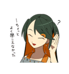 おやさいガール かぼちゃせんぱい（個別スタンプ：9）