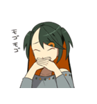 おやさいガール かぼちゃせんぱい（個別スタンプ：11）
