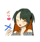 おやさいガール かぼちゃせんぱい（個別スタンプ：14）