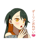 おやさいガール かぼちゃせんぱい（個別スタンプ：15）