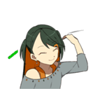 おやさいガール かぼちゃせんぱい（個別スタンプ：33）