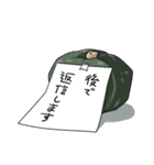 おやさいガール かぼちゃせんぱい（個別スタンプ：38）