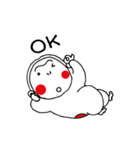はぴざる しろたくん（個別スタンプ：7）