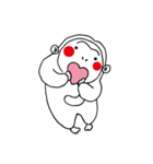 はぴざる しろたくん（個別スタンプ：14）