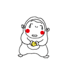 はぴざる しろたくん（個別スタンプ：31）
