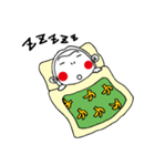 はぴざる しろたくん（個別スタンプ：36）