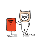 かぶりいぬ（個別スタンプ：1）