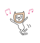 かぶりいぬ（個別スタンプ：4）