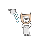 かぶりいぬ（個別スタンプ：7）