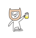 かぶりいぬ（個別スタンプ：15）