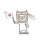 かぶりいぬ（個別スタンプ：40）