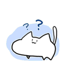 しもぶくれねこスタンプ（個別スタンプ：10）