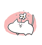 しもぶくれねこスタンプ（個別スタンプ：13）