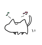 しもぶくれねこスタンプ（個別スタンプ：32）