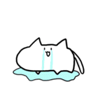 しもぶくれねこスタンプ（個別スタンプ：36）