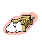 しもぶくれねこスタンプ（個別スタンプ：39）