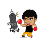 Papa tumultuous leg（個別スタンプ：24）