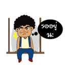 Papa tumultuous leg（個別スタンプ：27）