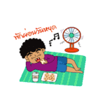 Papa tumultuous leg（個別スタンプ：33）
