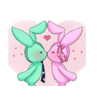FL Rabbit（個別スタンプ：38）
