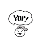 Tim and Jim speak in English（個別スタンプ：6）