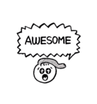 Tim and Jim speak in English（個別スタンプ：7）