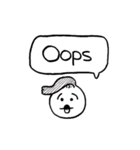 Tim and Jim speak in English（個別スタンプ：10）