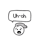 Tim and Jim speak in English（個別スタンプ：14）