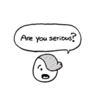 Tim and Jim speak in English（個別スタンプ：18）