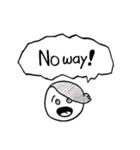 Tim and Jim speak in English（個別スタンプ：19）