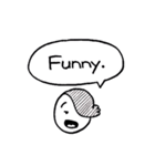 Tim and Jim speak in English（個別スタンプ：21）