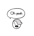 Tim and Jim speak in English（個別スタンプ：30）